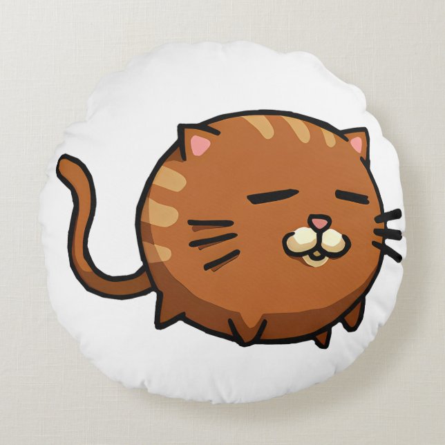 Hikousen Pillow Rund Kudde (Framsidan)