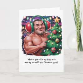 Hilarious Holiday Greeting Funny Christmas Helgkort