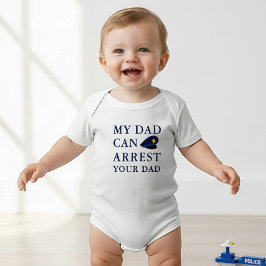 Hilariously roligt polisbabyskämt tee