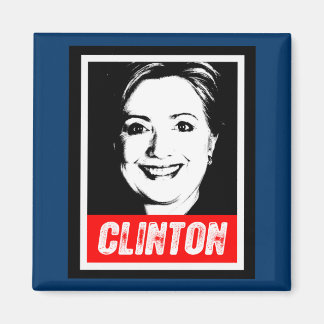 HILARY CLINTON FRIMÄRKE 2016 MAGNET