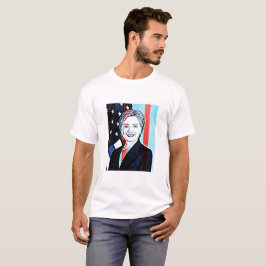 Hilary Clinton Memorabilia Digital Art Shirt T