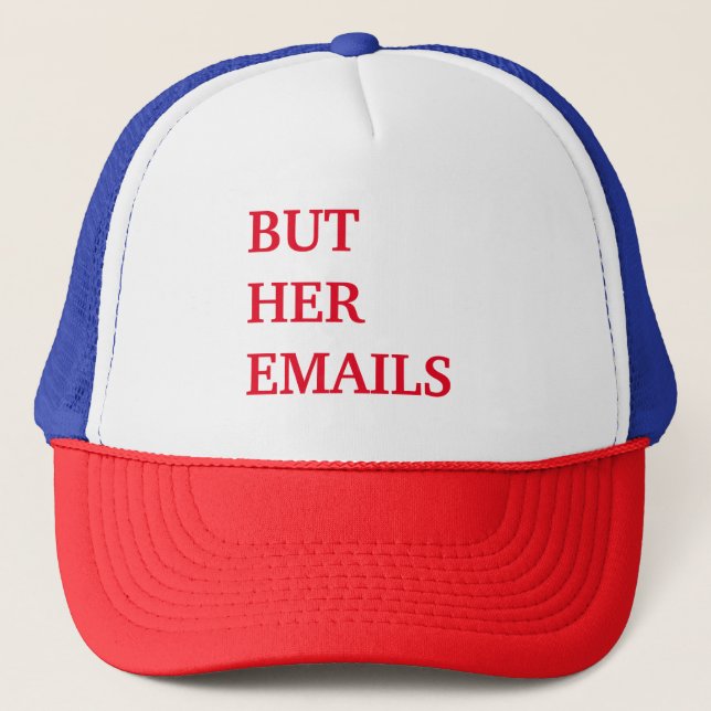 Hilary Clinton men hennes e-post Keps (Framsida)