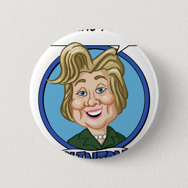 Hilary Clinton Val 2016 Knapp (Framsida)