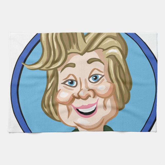 Hilary Clinton val 2016 Kökshandduk (Horisontell)
