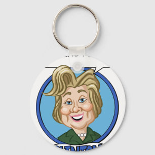 Hilary Clinton val 2016 Nyckelring