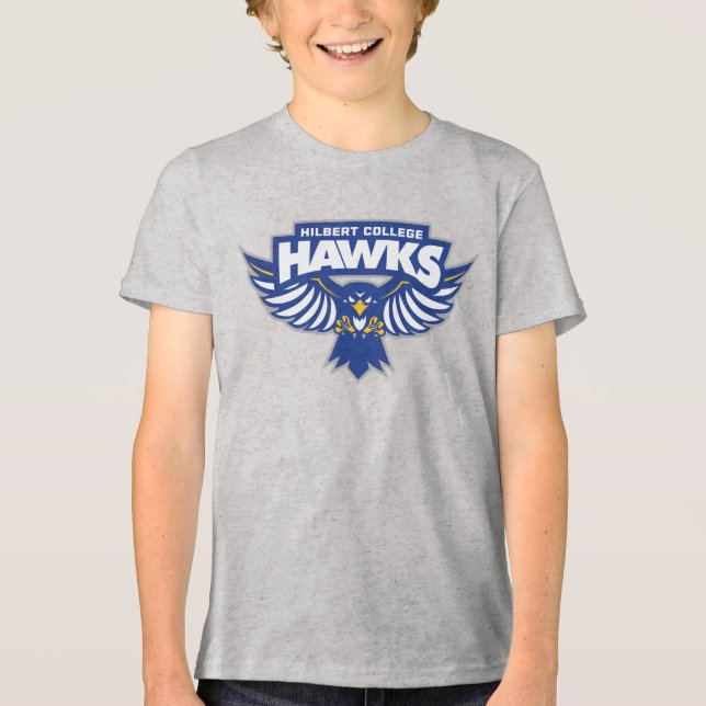 Hilbert College Hawks T Shirt (Framsida)