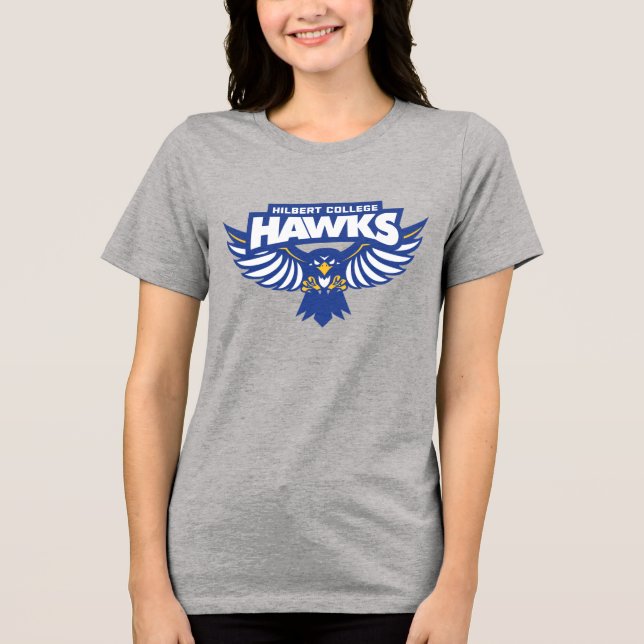 Hilbert College Hawks T Shirt (Framsida)