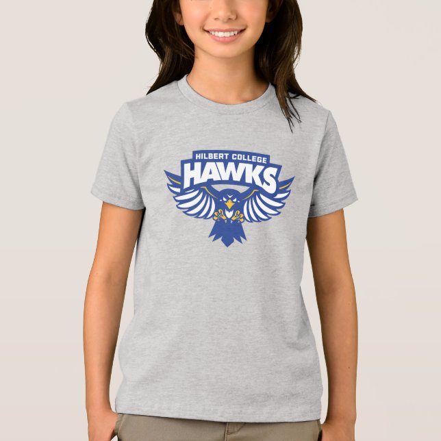 Hilbert College Hawks T Shirt (Framsida)