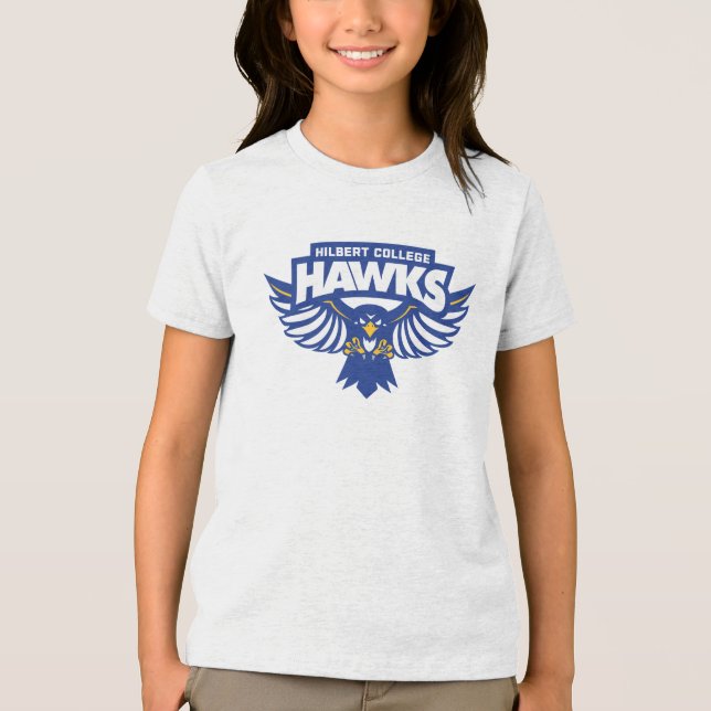 Hilbert College Hawks T Shirt (Framsida)
