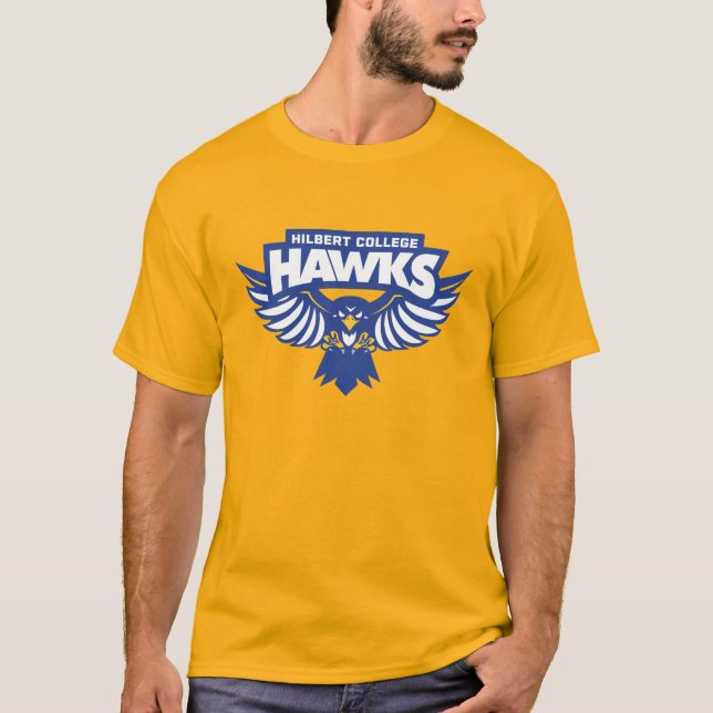 Hilbert College Hawks T Shirt (Framsida)