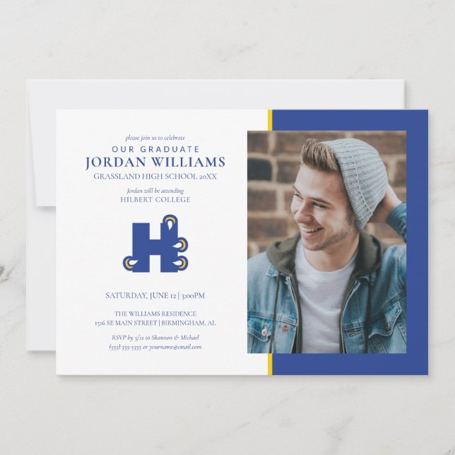 Hilbert Colleges examen Meddelande (Framsida)