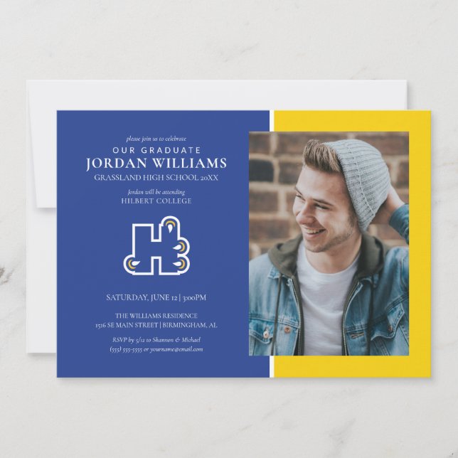 Hilbert Colleges examen Meddelande (Framsida)