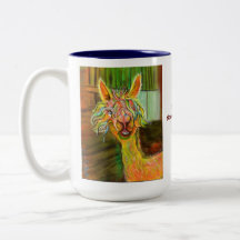 Hilda Alpaca med berättelsemuggen