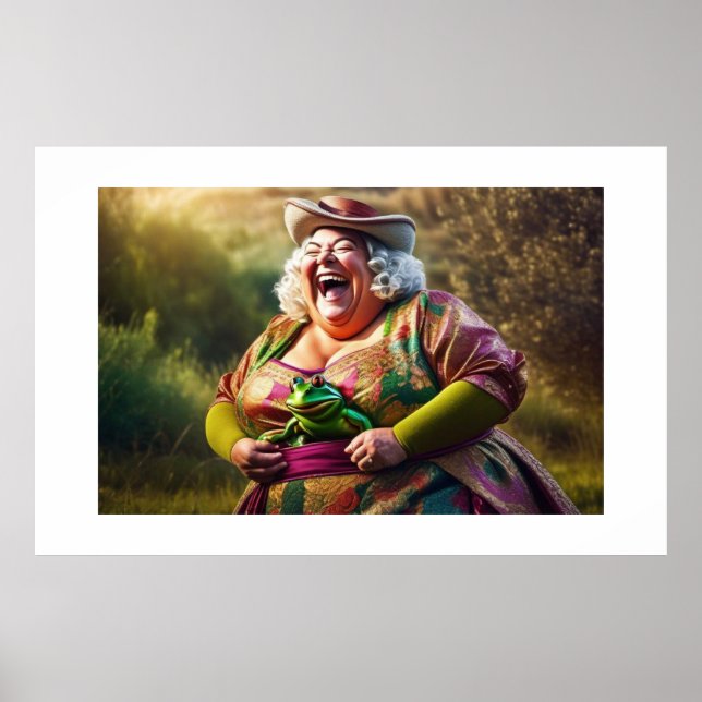 Hilda & Her Frog Poster (Framsidan)