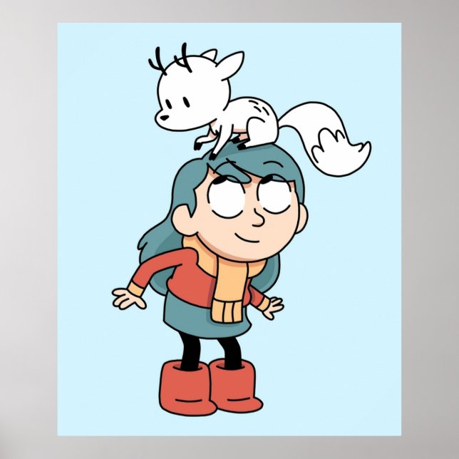 Hilda och Twig Hilda Poster (Framsidan)
