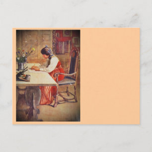 Hilda på Art Bord Vykort