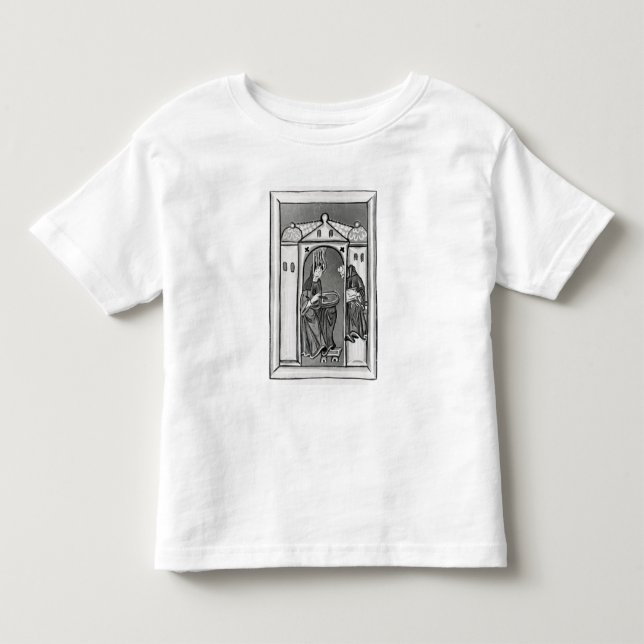 Hildegard av Bingen T Shirt (Framsida)