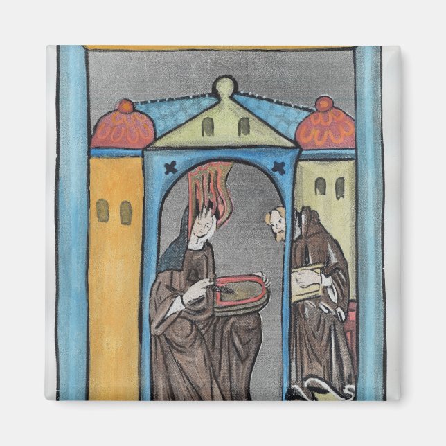Hildegard of Bingen Magnet (Framsidan)