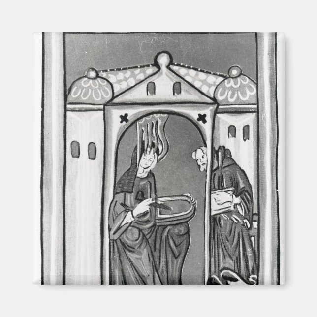 Hildegard of Bingen Magnet (Framsidan)