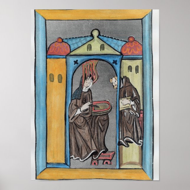 Hildegard of Bingen Poster (Framsidan)