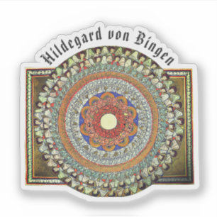 Hildegard von Bingen - Änglarnas körer Klistermärken