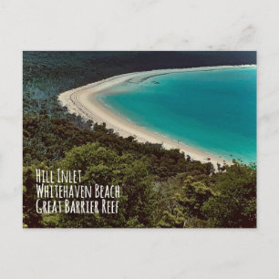 Hill Inlet, Whitehaven Beach, GBR Vykort