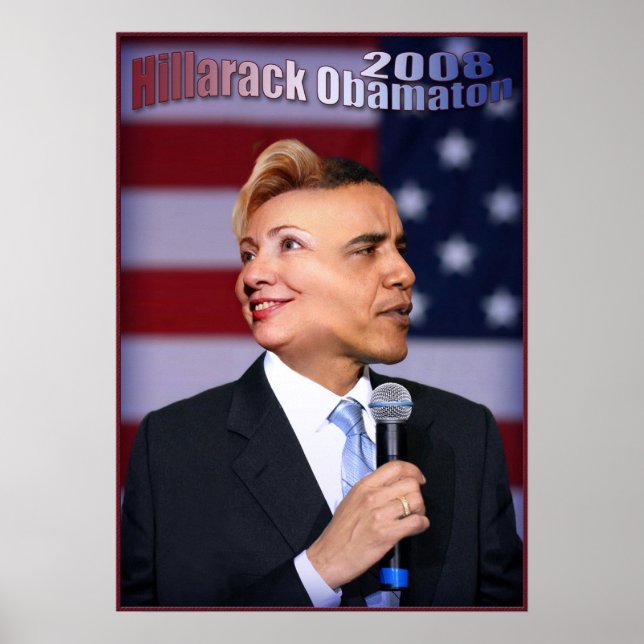 Hillarack Obamaton Poster (Framsidan)