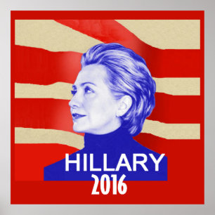 HILLARI 2016 POSTER