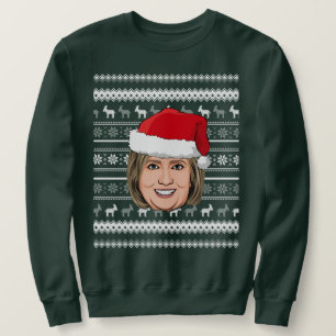 HILLART KLINTON Jul Lång Ärmad Tröja