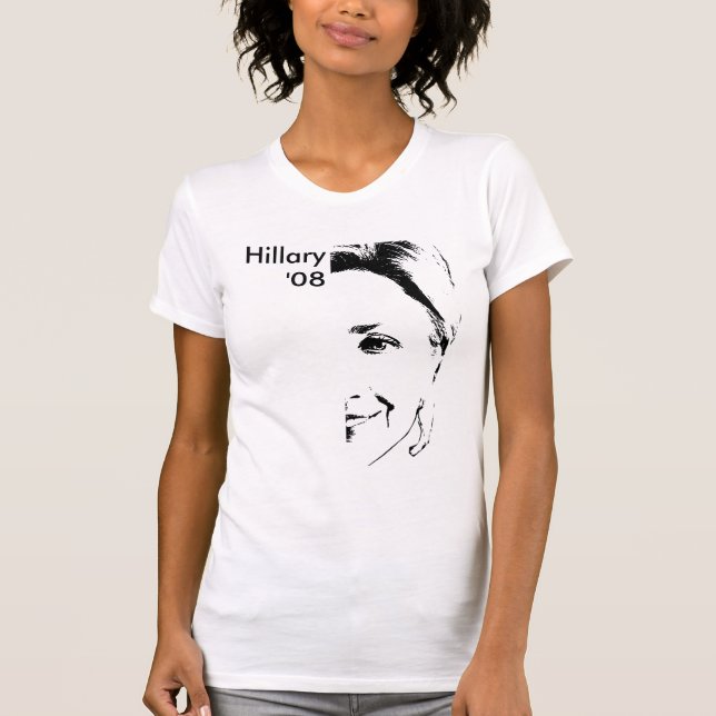 Hillary '08 tee (Framsida)