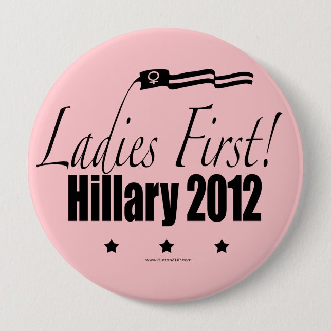 Hillary 2012 knapp (Framsida)