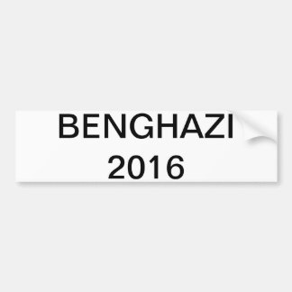 Hillary 2016 - BENGHAZI Bildekal