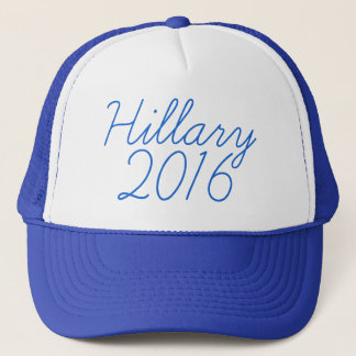 Hillary 2016 Cursive Truckerkeps