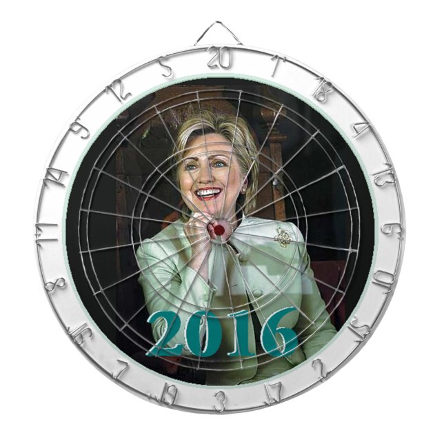 Hillary 2016 darttavla (Framsidan)