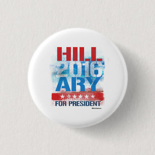 HILLARY 2016 - Grafittikonst Knapp