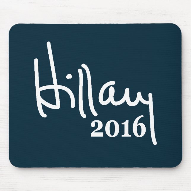 Hillary 2016 häfte Mousepad Musmatta (Framsidan)