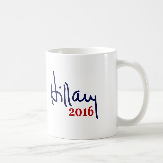 Hillary 2016 häftemuggar kaffemugg (Höger)