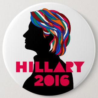 Hillary 2016 knäppas den Retro designen (kolossala Knapp