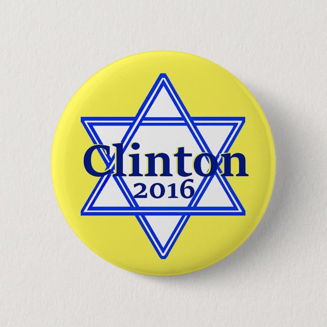Hillary 2016 knäppas knapp (Framsida)