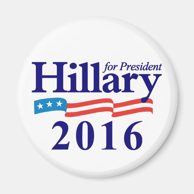Hillary 2016 magnet (Framsidan)