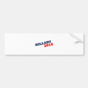 HILLARY 2016 - .png Bildekal