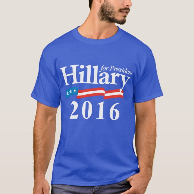 Hillary 2016 t shirt (Framsida)