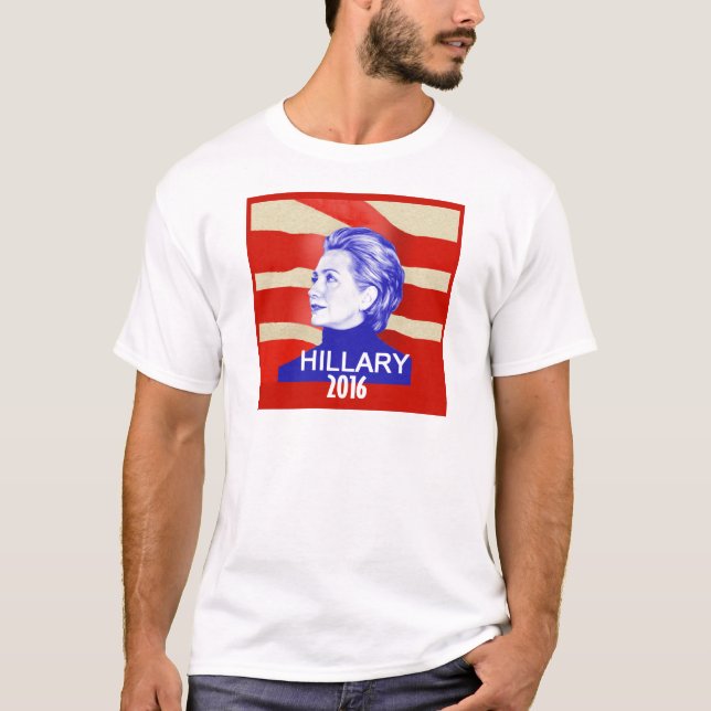 HILLARY 2016 TEE SHIRT (Framsida)