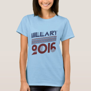 HILLARY 2016 VINTAGESTIL - .PNG TEE