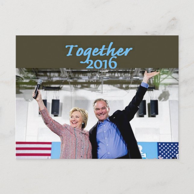 Hillary 2016 vykort (Framsida)