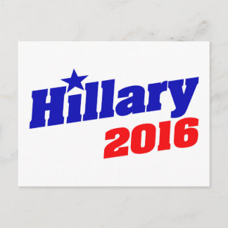Hillary 2016 vykort