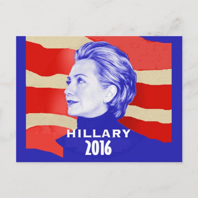 Hillary 2016 vykort (Framsida)
