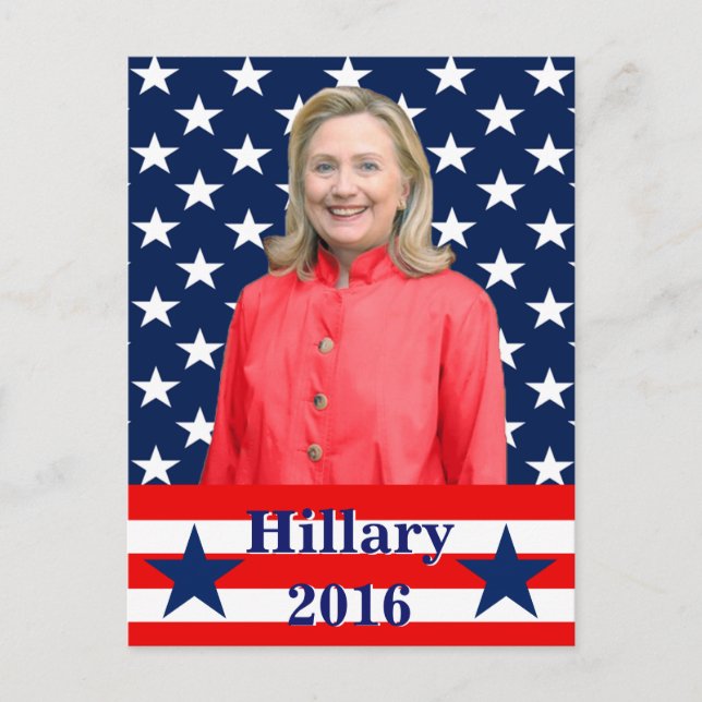 Hillary 2016 vykort (Framsida)