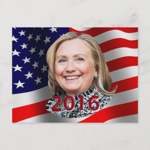 Hillary 2016 vykort
