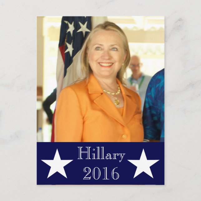 Hillary 2016 vykort (Framsida)
